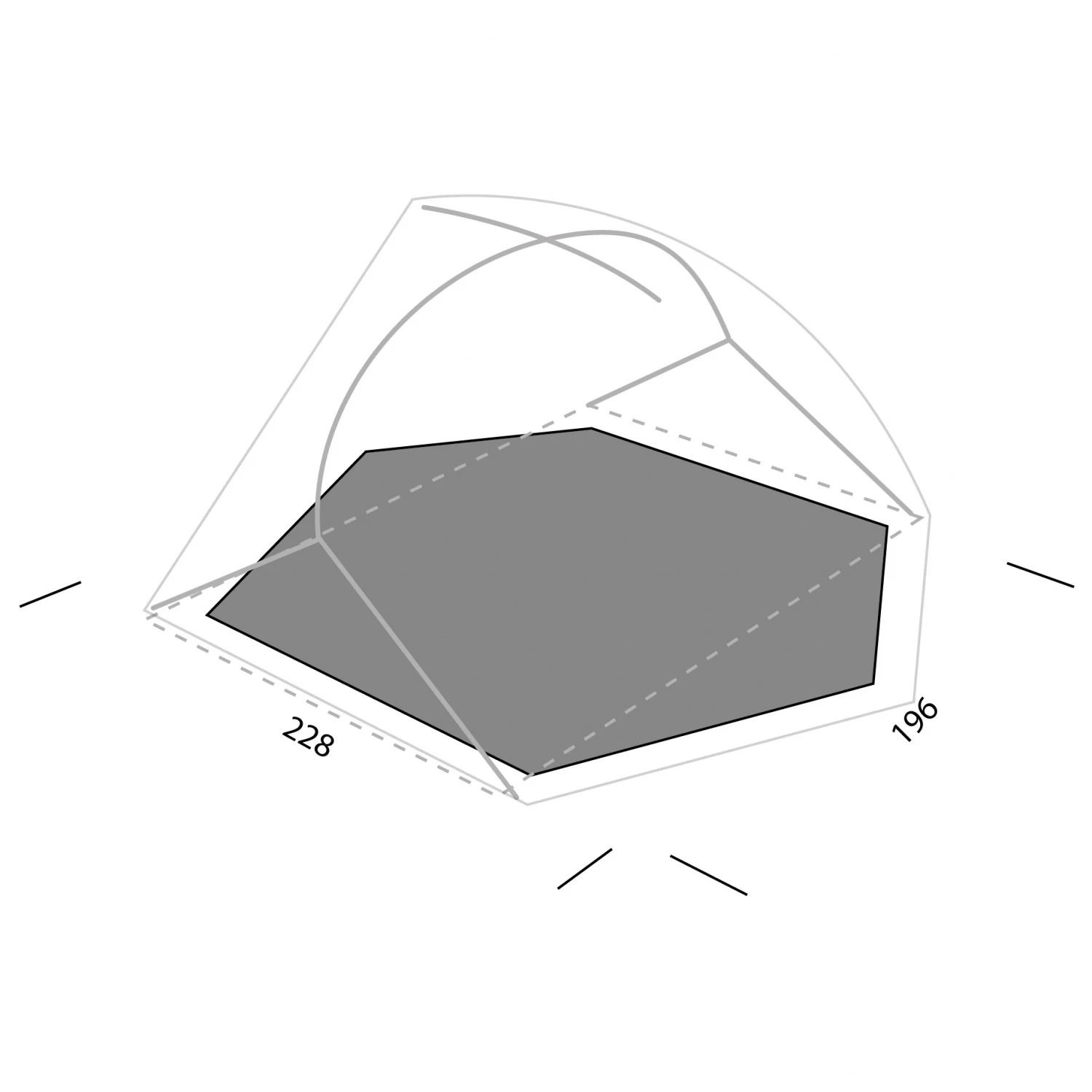 Exped Lyra II - 2-Personen Zelt â Bild 5